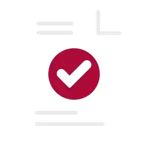 Compliance letter icon